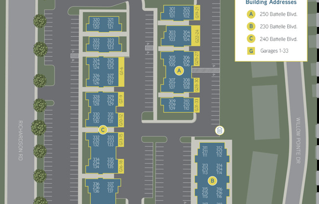 a map of the tides hotel and condo floor plans