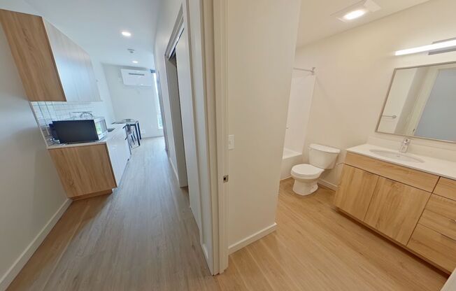 Studio, 1 bath, 314 sqft, $1,250, Unit 312