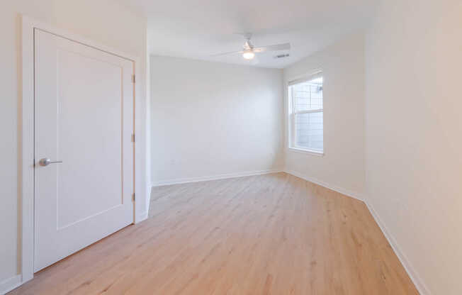 Bedroom with Hard Surface Flooring