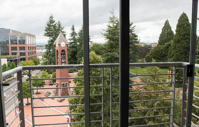 View of Esther Short Park from Balcony - Coen & Columbia