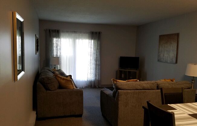 Ontario Village Apartments - Deluxe  2 Bedroom, 1 & 2 bath , Furnished  Apartment Options
