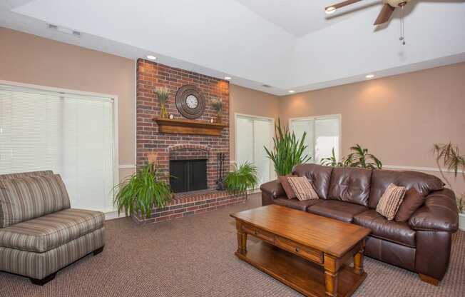 living room area decor  at Coventry Oaks Apartments, Kansas, 66214