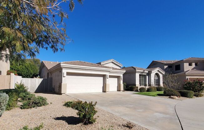 GRAYHAWK RENTAL WITH 4 BEDROOMS, 3 CAR GARAGE AND POOL/SPA