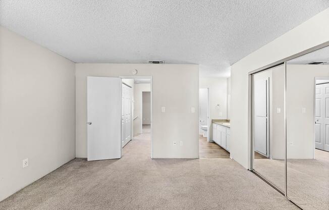 a large room