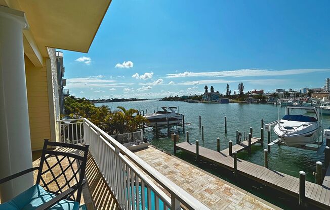 Available June 1st | Stunning Waterfront Home in Madeira Beach – 3 Bed / 3 Bath