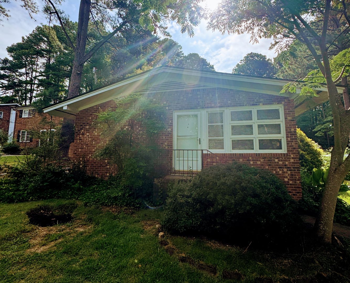 2 Bedroom 1 Bath apartment in beautiful, tree-lined neighborhood off of Western Blvd. in Raleigh.