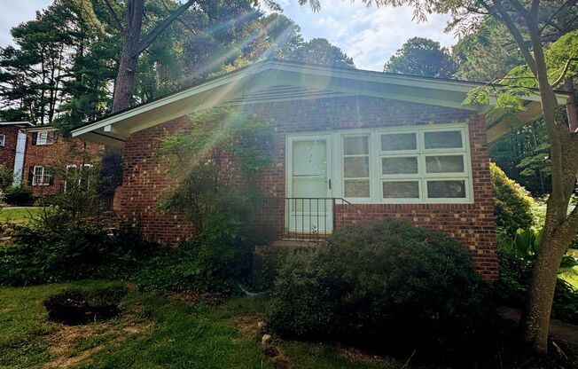 2 Bedroom 1 Bath apartment in beautiful, tree-lined neighborhood off of Western Blvd. in Raleigh.