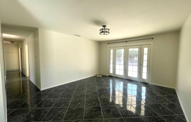 Newly painted Four Bedroom Two Bathroom Home for lease in Riverside $3,100