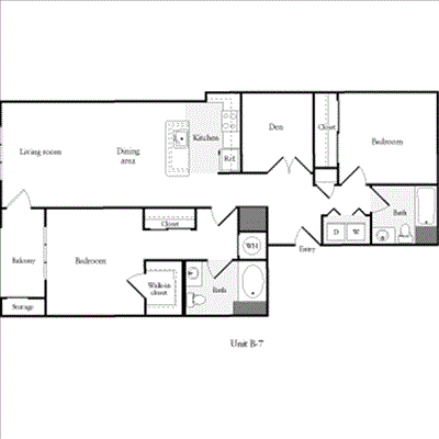 2 beds, 2 baths, 1,328 sqft, $3,635, Unit 218