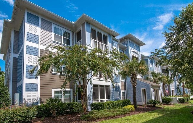Exterior views of Latitude at the Commons in Myrtle Beach,  SC