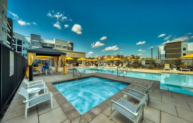 Swimming Pool with Cabanas at Cuvee, Arizona, 85305