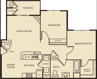 2 beds, 1 bath, 1,071 sqft, $2,579