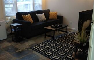 Backs up to the UVA south lawn section of campus 1 bdrm  1 bath 514 Valley Rd B Fully Furnished Includes Utilities