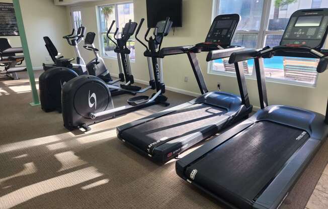 Fitness Room, Cardio and Weights