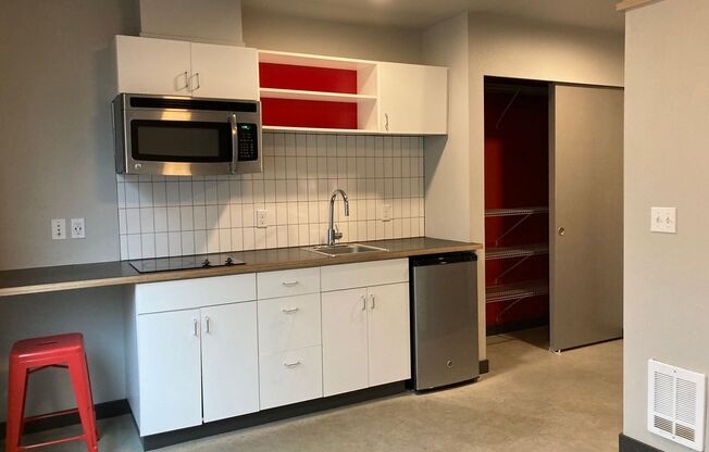 Studio, 1 bath, 233 sqft, $1,125, Unit 508