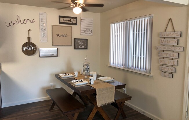 Spacious Dining Room | Apartment in Fresno, CA |