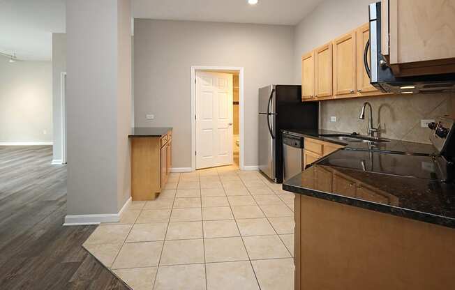 Model Suite at The Residences at 668 - Kitchen