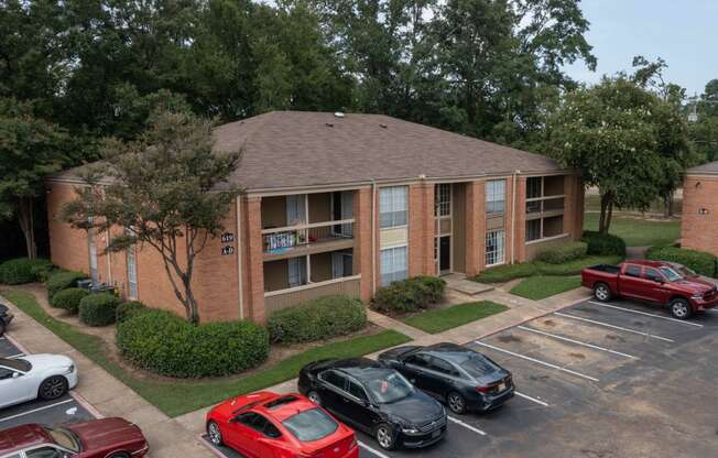 our apartments offer a parking lot for your car