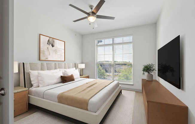 Bedroom with Hard Surface Flooring