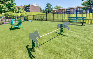 Bark Park at Padonia Village Apartments, Maryland