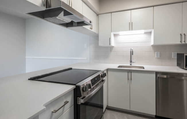 Kitchen with Stainless Steel Appliances
