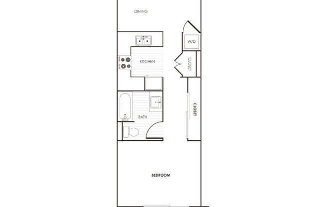 1 bed, 1 bath, 723 sqft, $2,315