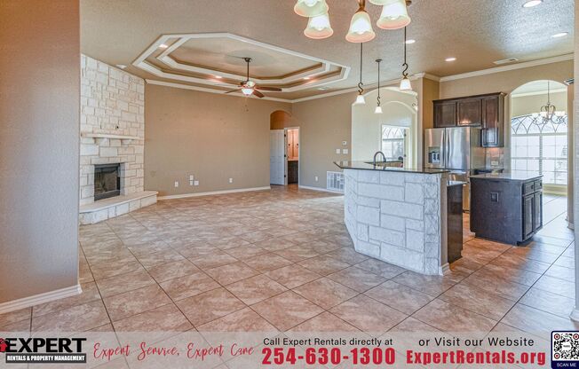 Stunning 4-Bedroom Home with Office in Killeen’s Coveted Neighborhood!