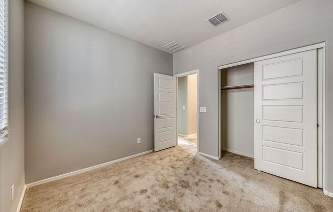 Like new single level 4 Bedroom, 2.5 Bathroom in gated community!!!  Huge Kitchen, large lot!!  Across from community Trail!!  Close to Westgate District!!!
