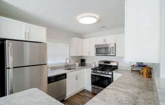 Modern Kitchen at The Residences at Stevens Pond in Saugus, MA 01906