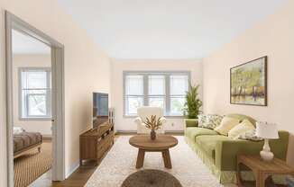 Wolcott Court Living Room