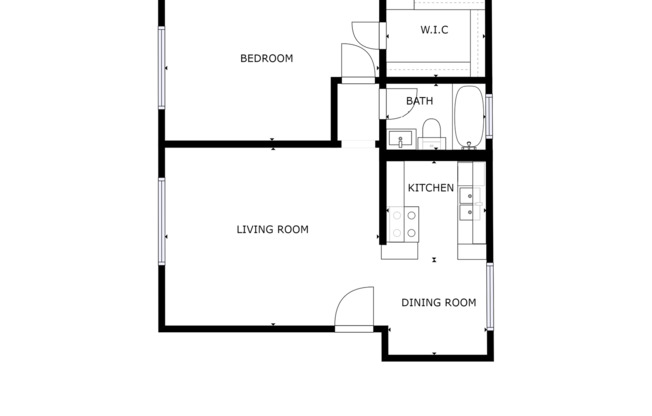 1 bed, 1 bath, 556 sqft, $1,625, Unit 084#30