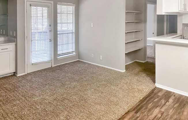Carpeted Living Space at Carmel at Deerfield, San Antonio, TX