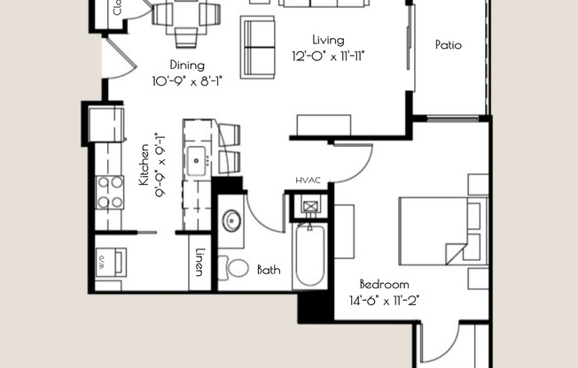1 bed, 1 bath, 728 sqft, $1,650, Unit 8310 Globe Drive - 227