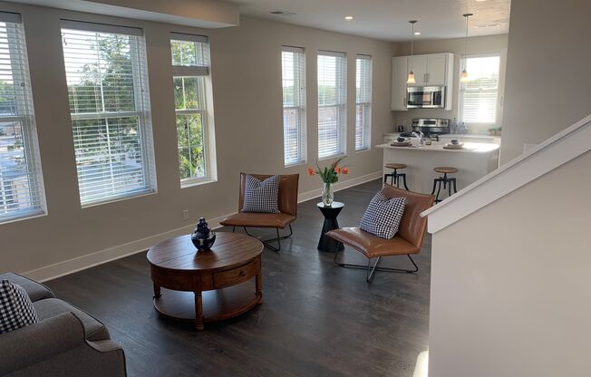 2 Bedroom 2.5 Bathroom Multi Level Corner Unit Flat in Ralston