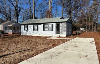 One Level newly renovated  3 bedroom 1 bath ranch home off Battleground ave. Conveniently location and fenced in backyard.