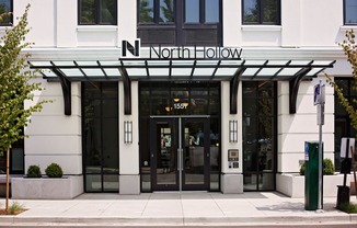 North Hollow Apartments Exterior Entrance