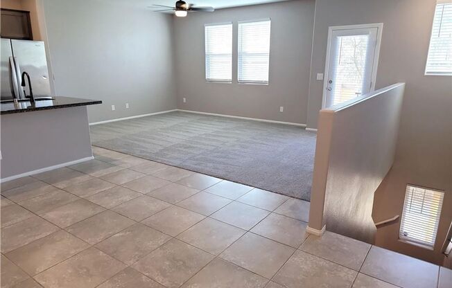 Modern Henderson Townhome with First-Floor Primary Suite & Mountain Views!