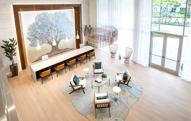 Lobby with designated conference room and complimentary WiFi