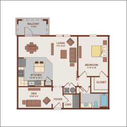 1 bed, 1 bath, 980 sqft, $1,499