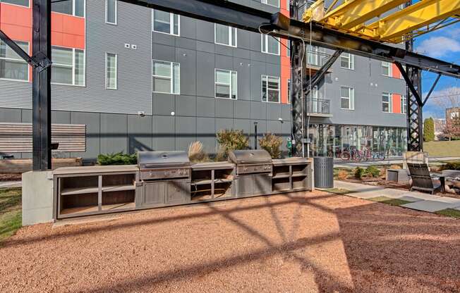 Stitchweld Grilling Station Apartments in Milwaukee, Wisconsin