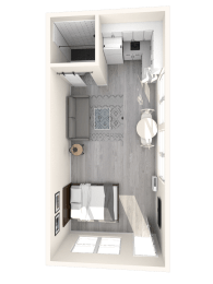 1 bed, 1 bath, $988