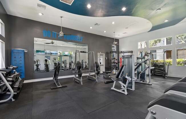 Fitness Center at Victoria Arbors Apartment Homes