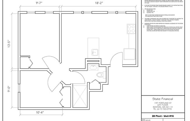 2 beds, 1 bath, $3,640, Unit 20