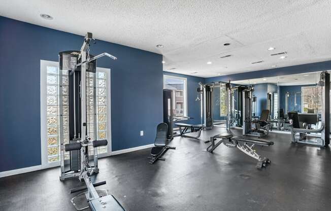 Gym Equipment at Wellington Farms, Charlotte, North Carolina