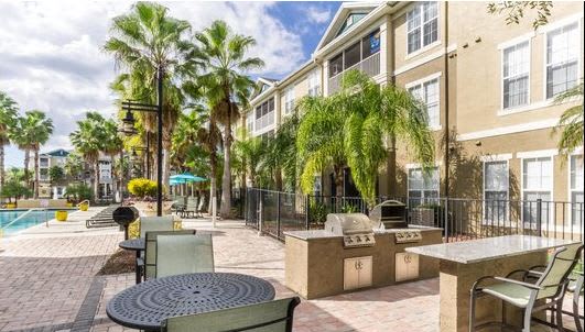 Grill Area at Seasons at Westchase, Tampa, Florida