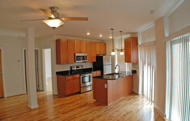 The Seaboard Building in Portsmouth VA kitchen