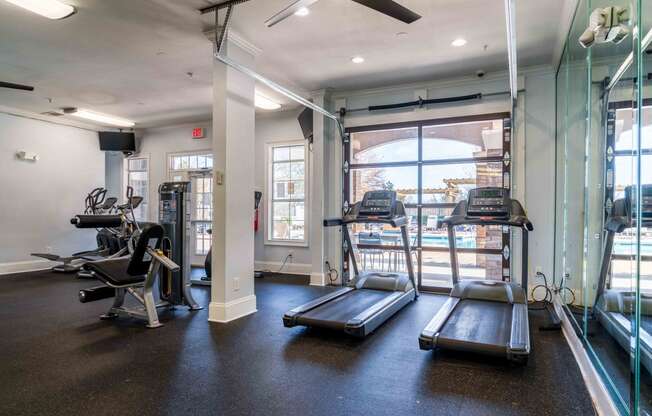 Fitness Studio at Elme Eagles Landing in Stockbridge, GA