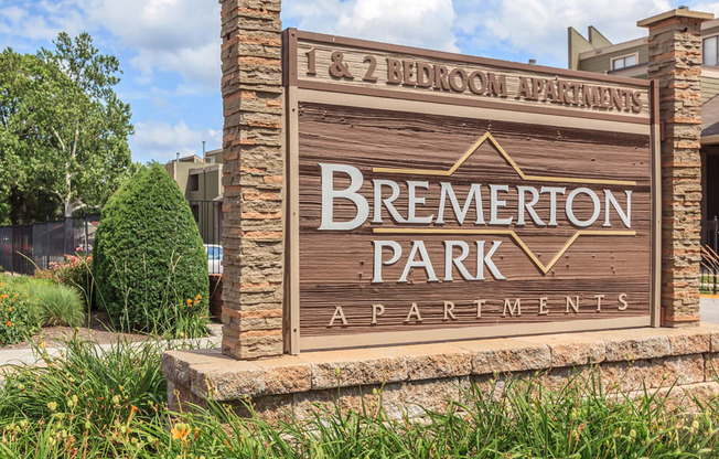 Property Signage at Bremerton Park, Prairie Village, KS, 66204