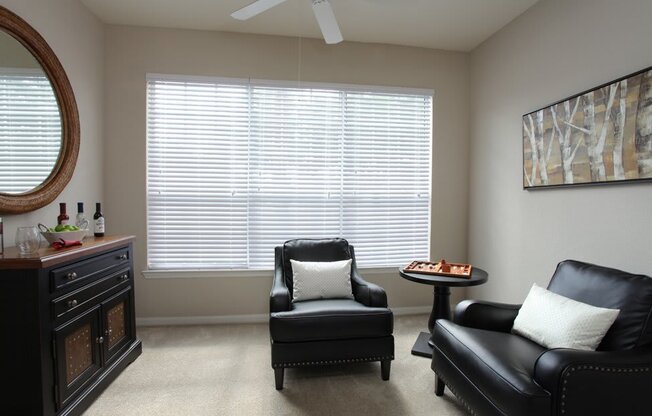 Large dens with ceiling fan (Signature Series)