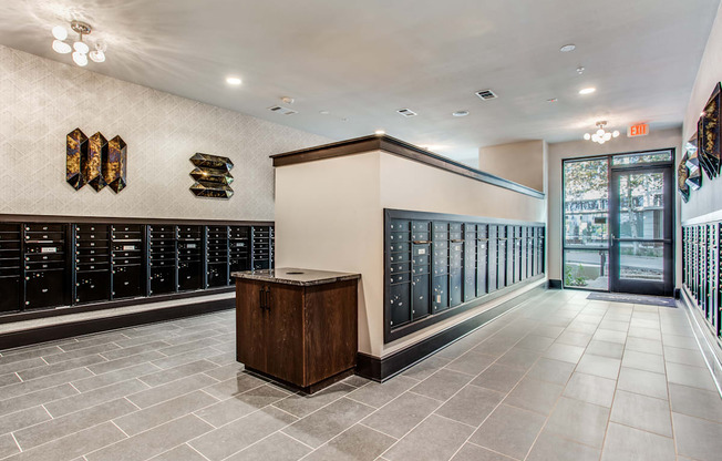 Aura Thirty2 Apartments Clubhouse Mail Room